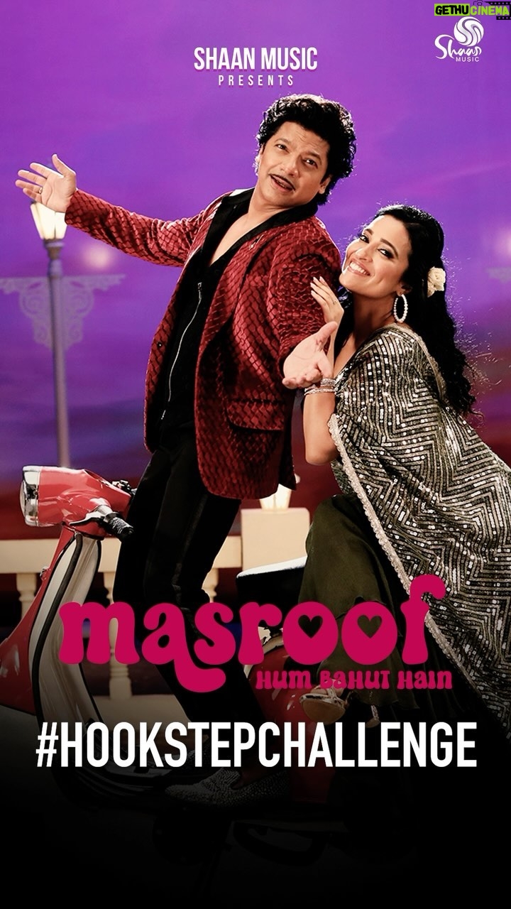 Shaan Instagram - “Masroof Hum Bahut Hain” - Out Now!🤩 Recreate the retro look for #MasroofChallenge! 💃🕺 Grove to the beats of Masroof Hum Bahut Hain & Create a Hookstep with your creativity. Use “Masroof Hum Bahut Hain” - Audio from Instagram Use the Hashtags #masroof #shaan #shaanmusic & Tag @singer_shaan @shaanmusiclabel #Shaan #ShaanMusic #Masroof #HookstepChallenge