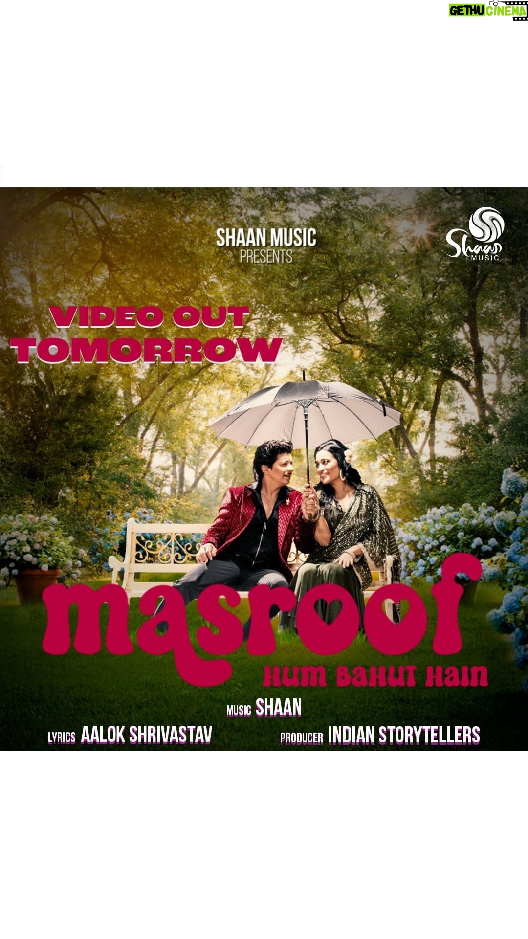 Shaan Instagram - It’s almost here! Just one sleep away until the electrifying release of ‘Masroof Hum Bahut Hain’! 🤩 Set your alarms for tomorrow at 12 p.m. sharp because you won’t want to miss this premiere! 🙌🎥 #Shaan #ShaanMusic #MasroofHumBahutHain #ReleasingTomorrow