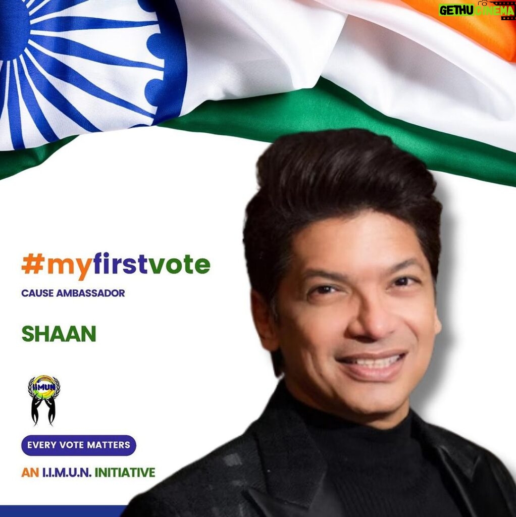 Shaan Instagram - The right to vote is one of the most important duties of being a citizen! This 2024 Lok Sabha election will see a record number of youth that are eligible to vote. Therefore, I urge all people and especially the youth to get their Voter IDs and join in the process of celebrating the largest festival of democracy the world has seen! I congratulate @iimunofficial on its #MyFirstVote campaign and am happy to do my bit to amplify the need to vote! #MyFirstVote #EveryVoteCounts #Elections2024 #iimun