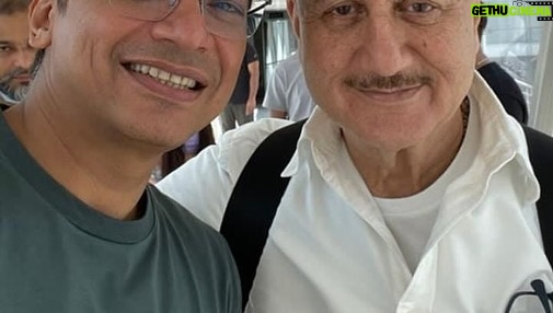 Shaan Instagram - In all these years of knowing @anupampkher Ji .. I only realised today .. that He and my Maa share the same Birthday .. no wonder i have always felt such a special bond with him .. and recently we had a wonderfull time in #Hyderabad where i was given the opportunity and pleasure of recording 2 beautiful songs for His Dream Project #TanviTheGreat composed by Meastro #MMKreem !! My Best Wishes, Respect and love to you AnupamJi, on your Special Day!!! Lots of Health, Happiness and Continued Success to You β€οΈπ€πππ₯³