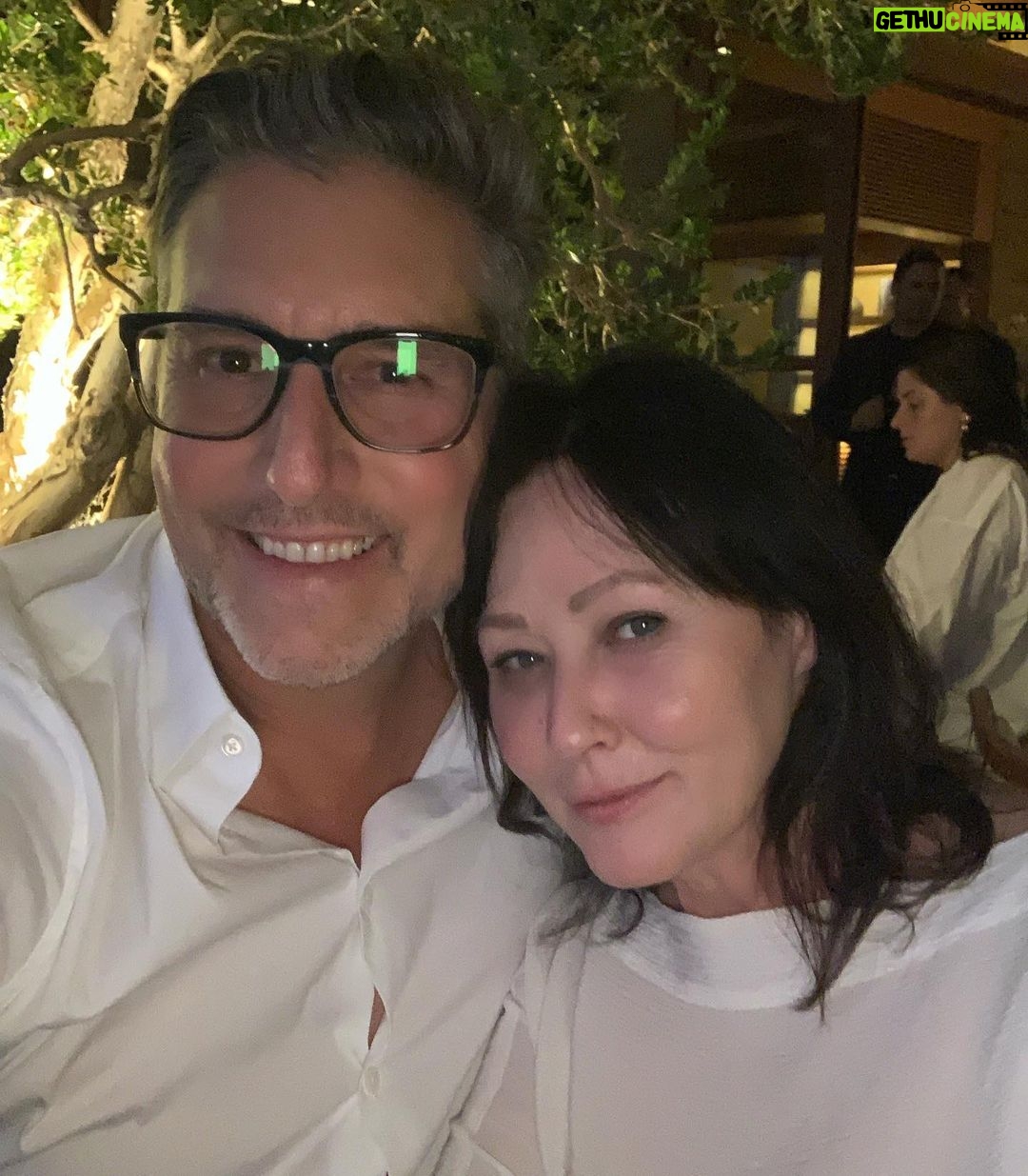 Shannen Doherty Instagram - Dinners. @chriscortazzo