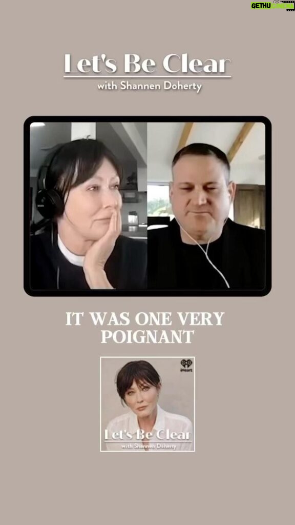 Shannen Doherty Instagram - I’m always proud of the episodes get to do that feature doctors and talk about cancer. Im not a celebrity podcast. Im one that hopes to bring truth and attention to subjects that are important