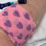 Shannen Doherty Instagram - Early morning doctors visit for scans. Blurry eyed. Hair askew but the new bandage wraps made me smile! #cancerslayer