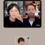 Shannen Doherty Instagram - The twins are back and we dig into some 90210 history. @jason_priestley @letsbeclearpod @iheartradio listen everywhere you get podcast