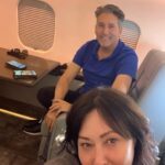 Shannen Doherty Instagram - Where are we heading??? Any guesses? @chriscortazzo #ranches