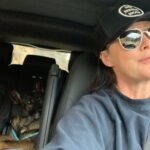 Shannen Doherty Instagram – Road trip time with @missbowiedoherty  Favorite thing about this photo is how Bowie is looking at me with such curiosity about our adventure. #roadtrip #girlsbestfriend