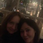 Shannen Doherty Instagram - Celebrating my mom everyday but particularly last night on her birthday. Love you to the moon and back mom. @themamarosa