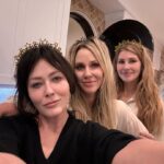Shannen Doherty Instagram - 3 great strong women. Exactly what I want going into the new year.