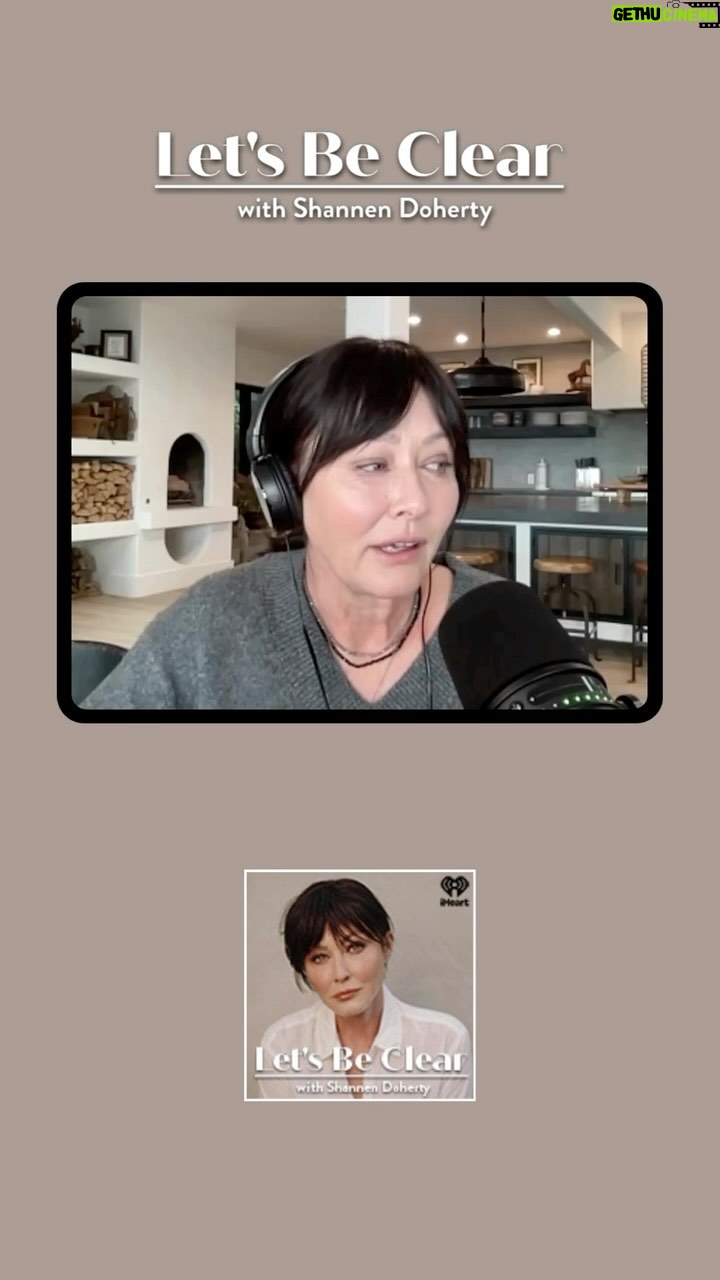Shannen Doherty Instagram - #letsbeclearwithshannendoherty is finally here. Today is the day! Listen to the first episode anywhere you listen to podcast. Iheart, Spotify, Apple etc. Don’t forget to subscribe!!