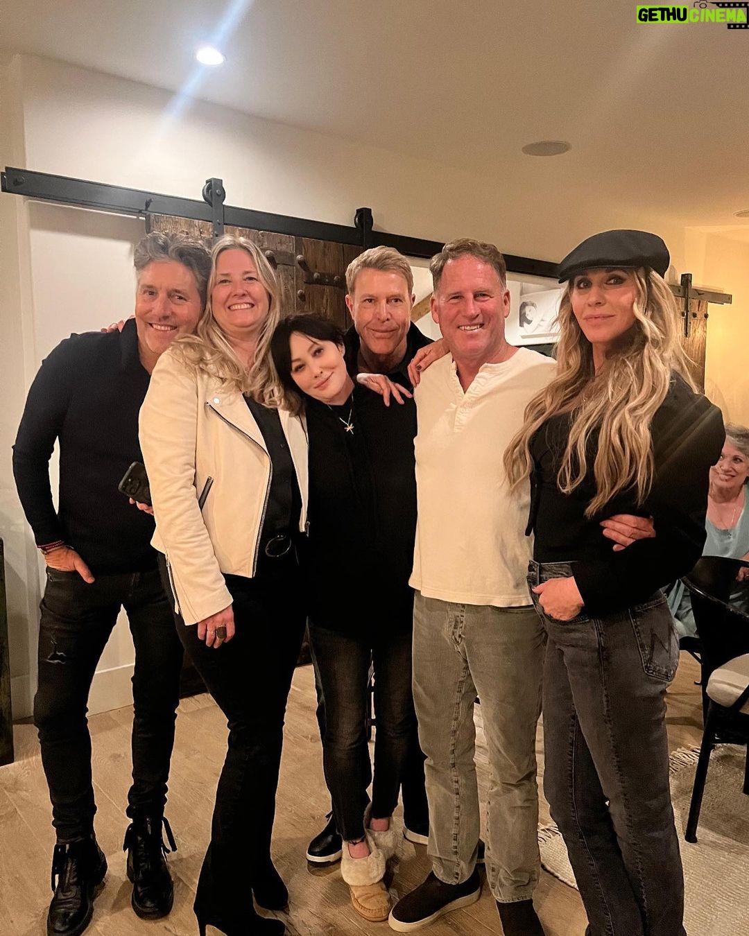 Shannen Doherty Instagram - Just a few of the memories from last night. I love the people that are in my life so much. Not pictured yet… my brother and his wife and Adam and Dana Kaller.