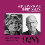 Sharon Stone Instagram - Honored to discuss my art journey with @nymag’s @jerrysaltz tomorrow, 8 PM EST, at @92ndstreety. In-person and virtual tickets available in bio.