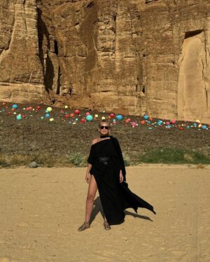 Sharon Stone Instagram - @habitasalula 
Photo by @pricearana