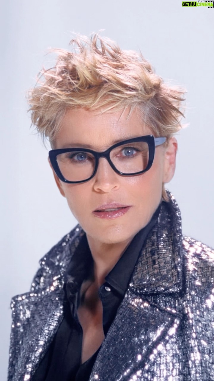 Sharon Stone Instagram - Look and see your best this holiday season in the latest looks at LensCrafters. Elevate your look with a new pair from a wide selection of designer eyewear and premium lenses. 👓DG3308  #40YearsOfGreatVision #LensCrafters #BecauseSight #eyewear