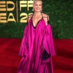 Sharon Stone Instagram - Thank you @redseafilm. Styled by @theparislibby Repost from @mohiebdahabieh • The endlessly alluring @sharonstone so effortlessly takes to a billowy creation by Tony Ward in Saudi; @theparislibby ☆ ©️Getty | Imago | Deadline