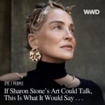 Sharon Stone Instagram - Thank you to @wwd and @hik.mat for the lovely article on my SF gallery show My Eternal Failure, showing at @181fremont April 11 - Aug. 31. Repost from @wwd • @sharonstone is going back to San Francisco, a place where her life fell apart. She suffered from a massive stroke and lost custody of her child there in the early 2000s. In a wide-ranging interview, she says her return is an artistic pursuit, and a coming to one with her pain. Her new show, “My Eternal Failure,” opens at Gallery 181 on April 10. “I’m retracing all the things that happened there and trying to paint about my story,” says Stone, who’s wearing a navy long-sleeve T-shirt with silk floral pajama bottoms during a Zoom call from a chilly Los Angeles. One of the pieces in the show, “The Book of My Eternal Disaster,” is a 6 X 10 foot canvas that has taken Stone two years to paint. It depicts the bright sky with a dark sea that looks as if it’s crying. Her San Francisco show, she says, is about stepping into vulnerability and shedding the stigmas of perception. Read more at WWD.com — #linkinbio Report: @hik.mat