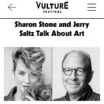 Sharon Stone Instagram - Honored to talk about my painting and creative process this Saturday @ 12:00 PM with @nymag’s senior art critic @jerrysaltz as part of @vulturefestival. Ticket link in Stories.