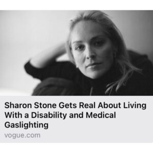 Sharon Stone Instagram - THANK YOU @voguemagazine FOR YOUR UNWAVERING SUPPORT❣️