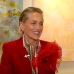 Sharon Stone Instagram - THANK YOU @extratv FOR THIS THOUGHTFUL INTERVIEW @cparkergallery❣️