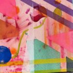 Sharon Stone Instagram - A Contrary Universe 2x2 ft Acrylic on Canvas S STONE