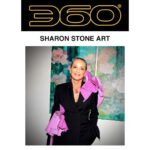 Sharon Stone Instagram - Thank you @360magazine and @cparkergallery for featuring my paintings❣️