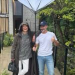 Sharon Stone Instagram - Me & @ericmichaelroy saving water 💧