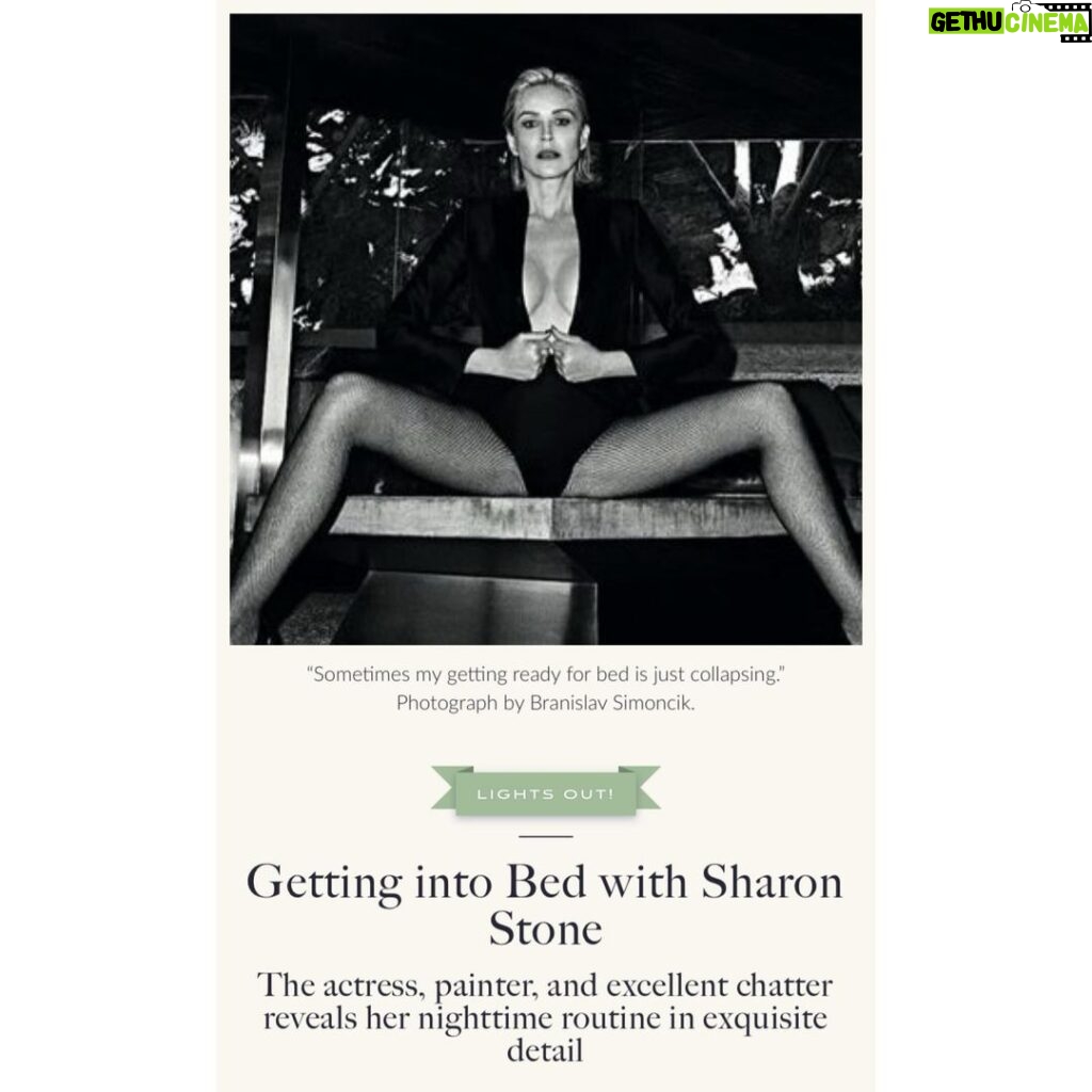 Sharon Stone Instagram - Thank you to @airmaillook and #JensenDavis. 🤍 Photography by @branislavsimoncik. Link in Stories.