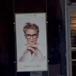 Sharon Stone Instagram - Keeping my Eye On You From the @lenscrafters window Get your eyes checked I CARE 💕👊🏻