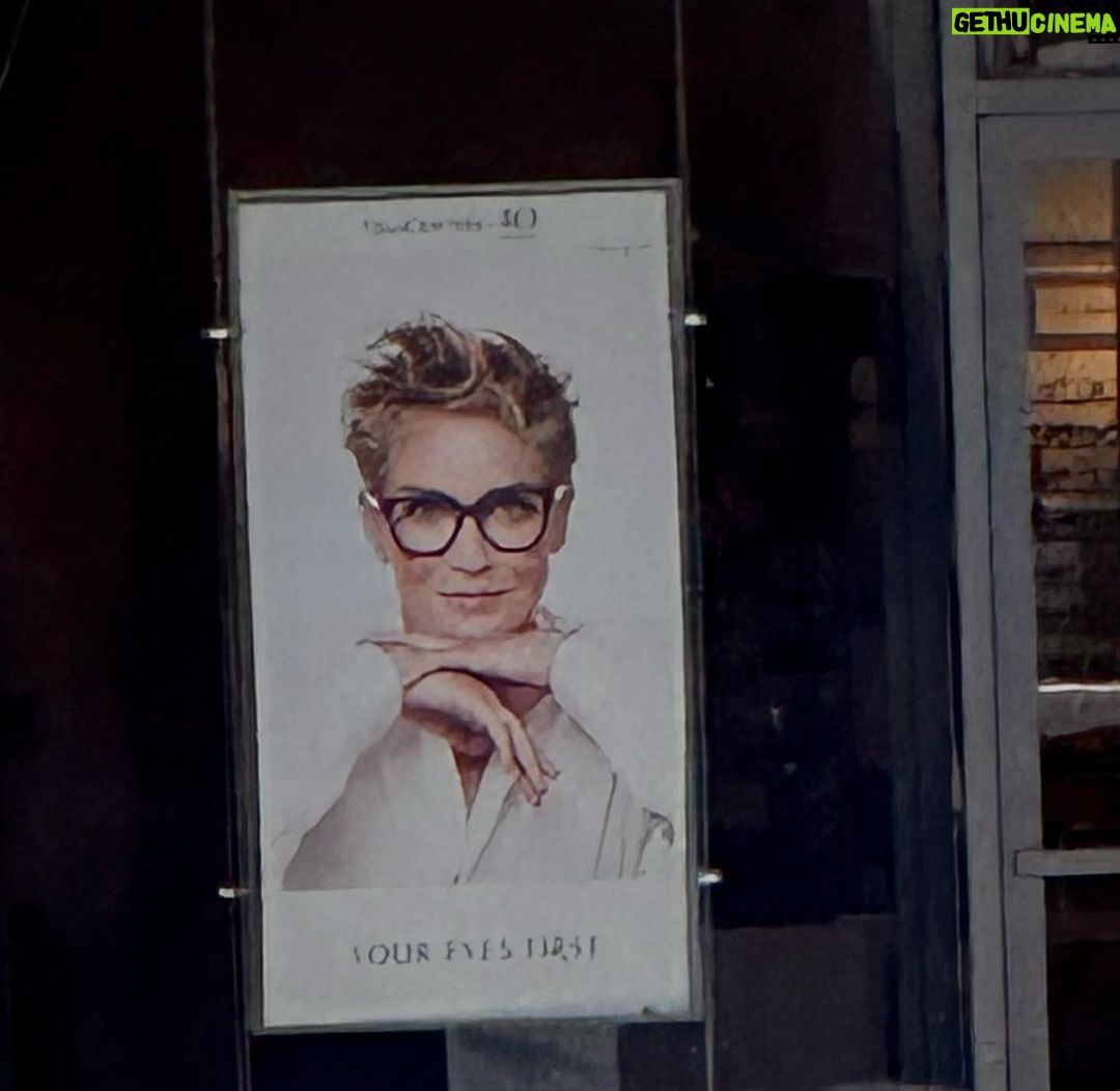 Sharon Stone Instagram - Keeping my Eye On You From the @lenscrafters window Get your eyes checked I CARE 💕👊🏻