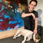 Sharon Stone Instagram - Welcome ZACH; new studio manager.
