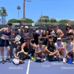 Sharon Stone Instagram - Fun day on the courts today playing pickleball! Love these ladies! Shout out to my brilliant pickleball partner @anneramsayofficial. We won! 🤍