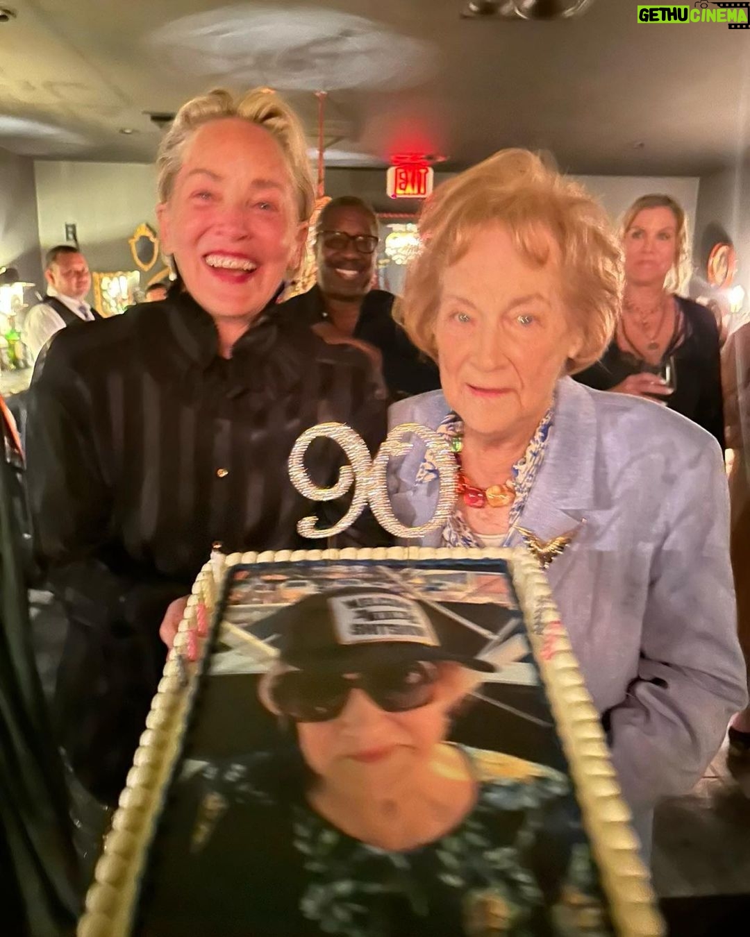 Sharon Stone Instagram - Chip off the old block