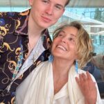 Sharon Stone Instagram - Mother’s Day love w Roan. ❣️💕☺️ @roanjosephstone
