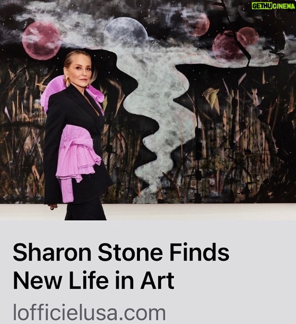 Sharon Stone Instagram - Thank you @lofficielusa for this Beautiful story❣️ Link in Stories.