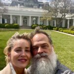 Sharon Stone Instagram - The West Wing with @theparislibby.