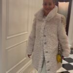 Sharon Stone Instagram - Love you Max! @couture.to.the.max Creative Director/ Stylist: @theparislibby for @aframe_agency Coat: @couture.to.the.max Dress: @eliesaabworld Bag: @fendi Jewelry: @emmanuel_tarpin