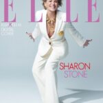 Sharon Stone Instagram - Thanks to @elle_spain and my amazing team 🤍 @sharonstone for @aframe_agency Photographer: @michaelmuller7 Creative Dir./Stylist: @theparislibby Makeup: @karayoshimotobua for @aframe_agency Hair: @robertvetica for @traceymattinglyagency Manicurist: @carlakaynails for @cloutierremix Suit and Jewelry: @danielroseberry @schiaparelli