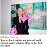Sharon Stone Instagram - Thank you @theartnewspaper.official 🤍 Link in Stories.