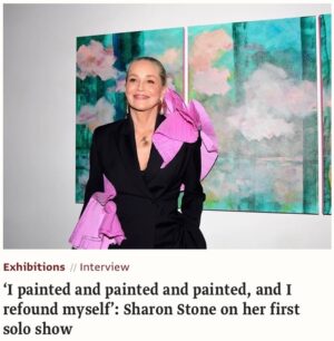 Sharon Stone Instagram - Thank you @theartnewspaper.official 🤍
Link in Stories.