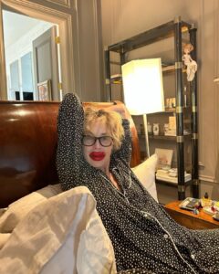 Sharon Stone Instagram - I did it. Finally. For my birthday I went Hollywood. Sometimes u get EXACTLY what u wish for ❣️thx Liz
