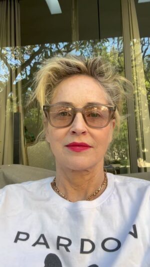 Sharon Stone Instagram - Happy #InternationalWomensDay. Let’s stand together. 🤍💙