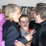 Sharon Stone Instagram - Last night we celebrated the colorful expressions of Sharon Stone with the opening reception of SHEDDING at Allouche Gallery, LA. We are honored to be a part of Sharon Stone’s debut show, featuring vibrant landscapes and vulnerable abstractions. Come view in-person at our gallery located at 2685 S La Cienega Blvd. Thank you to everyone who made for such a special night, and congratulations again to @sharonstone! To inquire, please email losangeles@allouchegallery.com • #allouchegallery #galleryopening #sharonstone #losangelesart #contemporaryart #abstractpainting #landscapepainting
