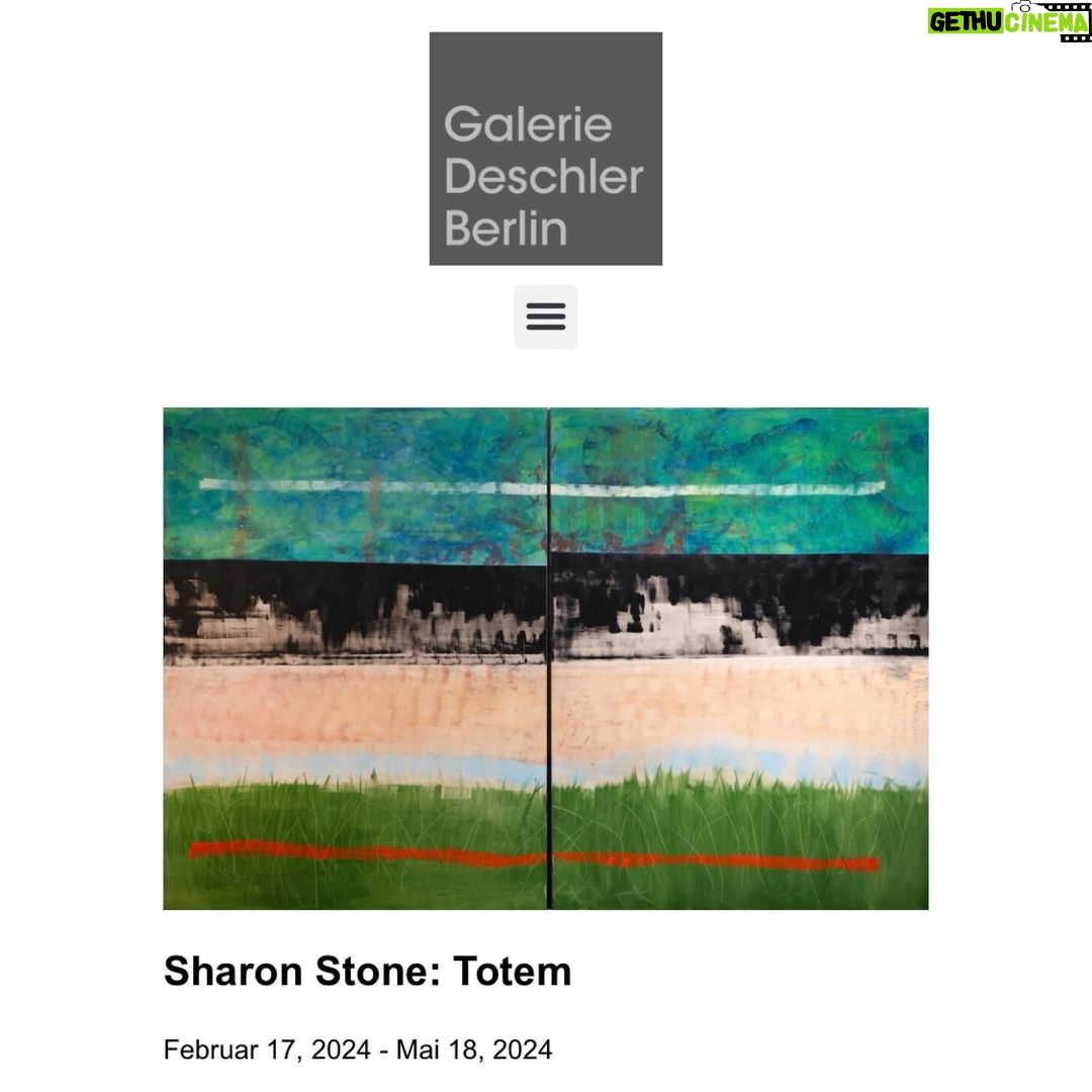 Sharon Stone Instagram - Sharon Stone: Totem, my first European exhibition, opens Feb. 17th at @galeriedeschler in collaboration with @cinemaforpeace!