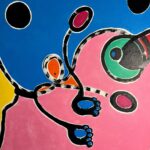 Sharon Stone Instagram - THE SINGER 49x48 ft Acrylic on Canvas S STONE