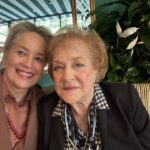 Sharon Stone Instagram - Lunch w Mommy