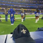 Shelley Hennig Instagram - My mom was at the Super Bowl the year they won & she called me from Miami right after said win to tell me “THIS IS MORE EXCITING THAN WHEN YOU WON MISS TEEN USA” 👀 I think i’ve been trying to get her attention ever since #mommyissues #saintsfanbyproxy&desperation also side note the tongue thing is new & I don’t know why it’s happening but I’m retiring it i don’t need it OH & thank you Rams mascot for not punching me in the face for what I did 🙏