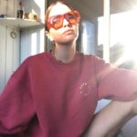 Shelley Hennig Instagram - All whilst listening to Alanis, Shania, Brooks & Dunn & donating what I have to Biden/Kamala