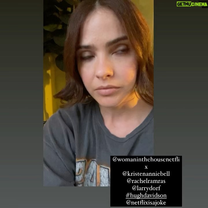 Shelley Hennig Instagram - Join us for the virtual premiere at 5pm PT/ 8pm ET on Jan 25th! #THEWOMANINTHEHOUSEACROSSTHESTREETFROMTHEGIRLINTHEWINDOW is the correct name of the show & im still v sorry about getting that wrong