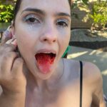 Shelley Hennig Instagram - BTS of my shoot w @submission.beauty punch number 2 & pray to the last one as they are godz Lake Elsinore, California