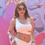 Sherlyn Chopra Instagram – @_sherlynchopra_ at #VineetJainHoliParty ❤️🎉

#mirchiplus #holihai #RangBarse