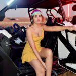 Shobhita Rana Instagram - desert therapy 🚘 💭🐪 Dubai, United Arab Emirates